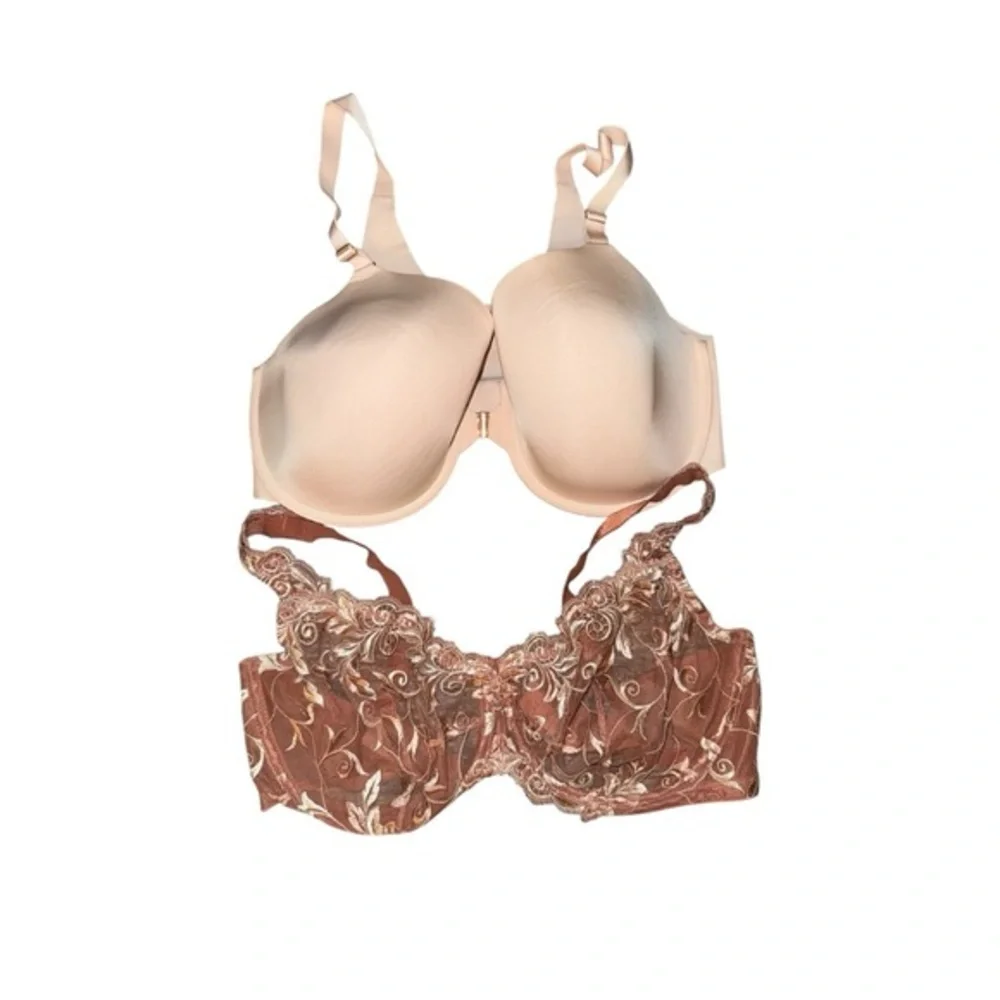 Bundle of Soma Bras Size 36DDD in tan/‎ nude